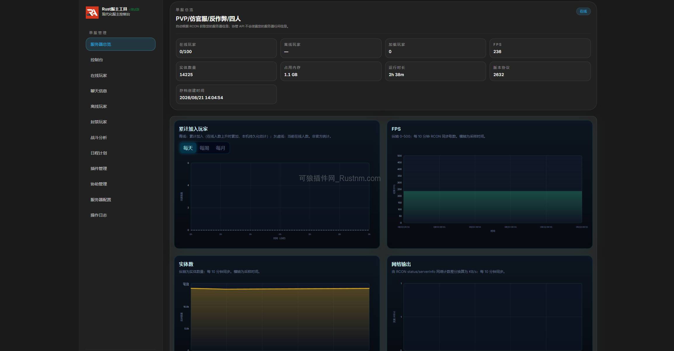 图片[3]-RustAdminTool – 在线服主工具 v1.1.0-Rust可狼插件网 | Rustnm - Rust插件网