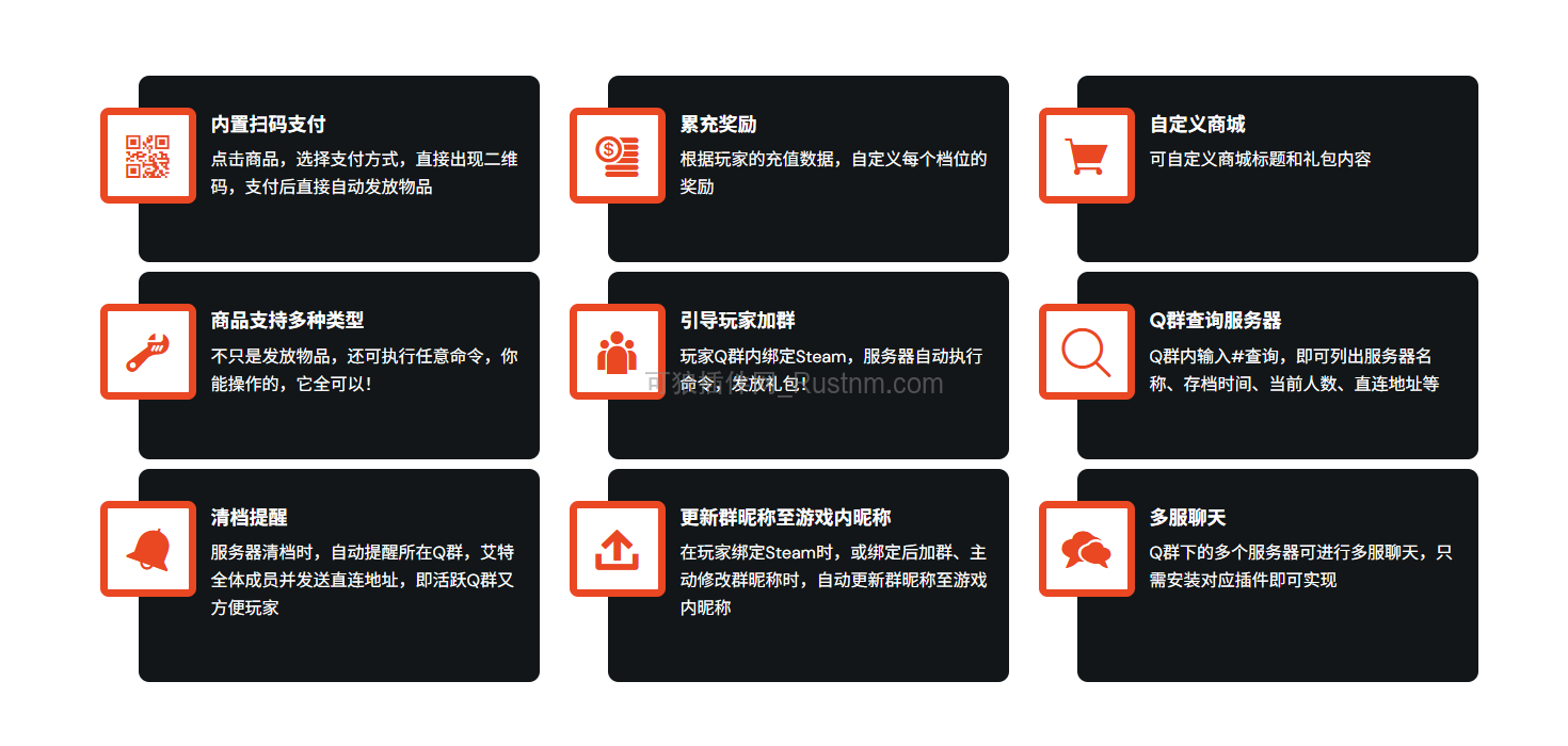 图片[1]-RustBotShop – 自动充值商城 v1.0.0-Rust可狼插件网 | Rustnm - Rust插件网
