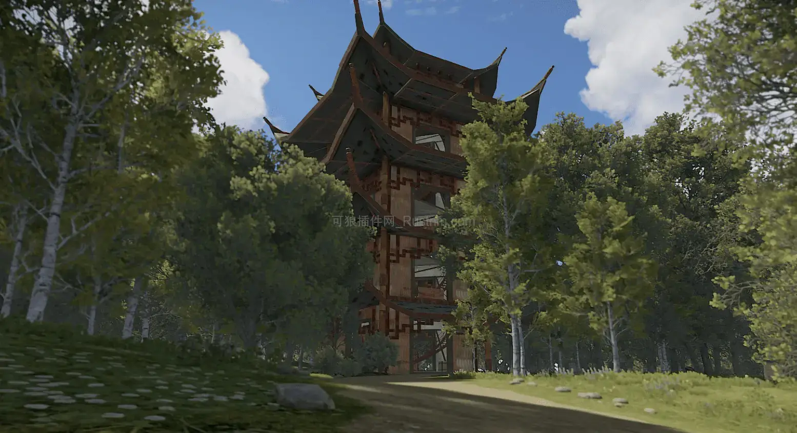 图片[1]-SiMiaoTa – 寺庙宝塔 v1.0.1-Rust可狼插件网 | Rustnm - Rust插件网